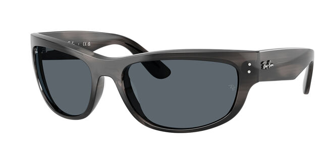 Ray-Ban RB2289 Mega Balorama 1404R5 ラップアラウンド Striped Grey 