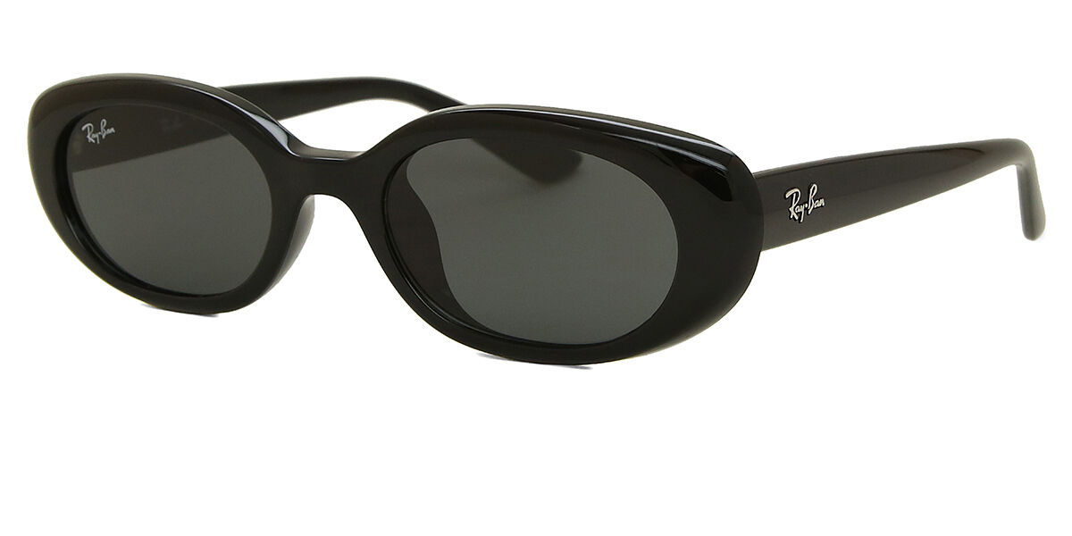 Ray-Ban RB4441D Asian Fit 667787 オーバル ブラック サングラス