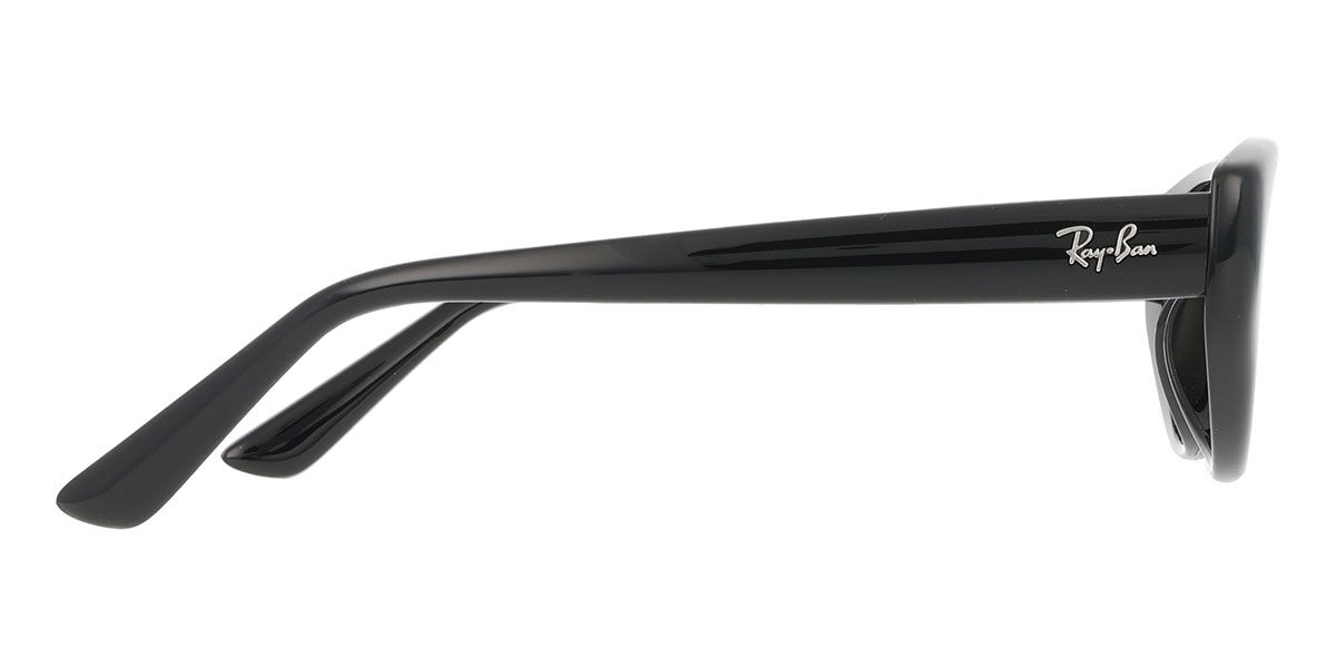 Ray-Ban RB4457D Asian Fit 667711 ウェリントン ブラック サングラス
