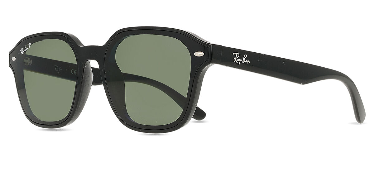 Ray-Ban RB4458D Asian Fit Polarized 601/9A スクエア ブラック