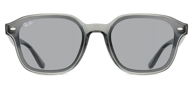 Ray-Ban RB4458D Asian Fit 645087 スクエア Transparent Grey 