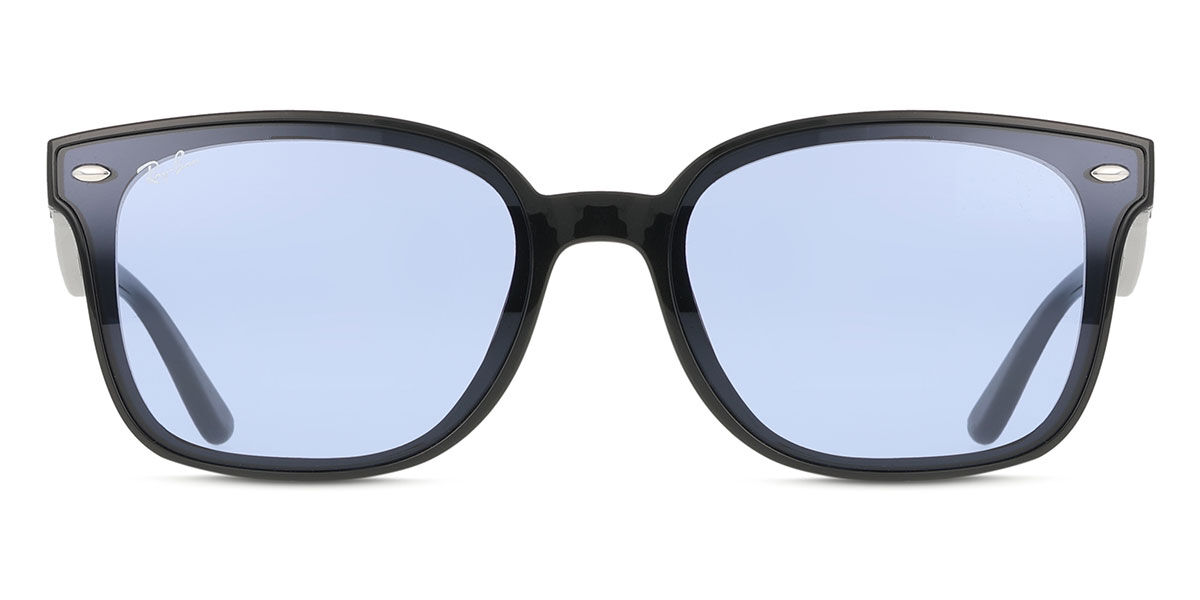 Ray-Ban RB4461D Asian Fit 601/80 スクエア ブラック サングラス