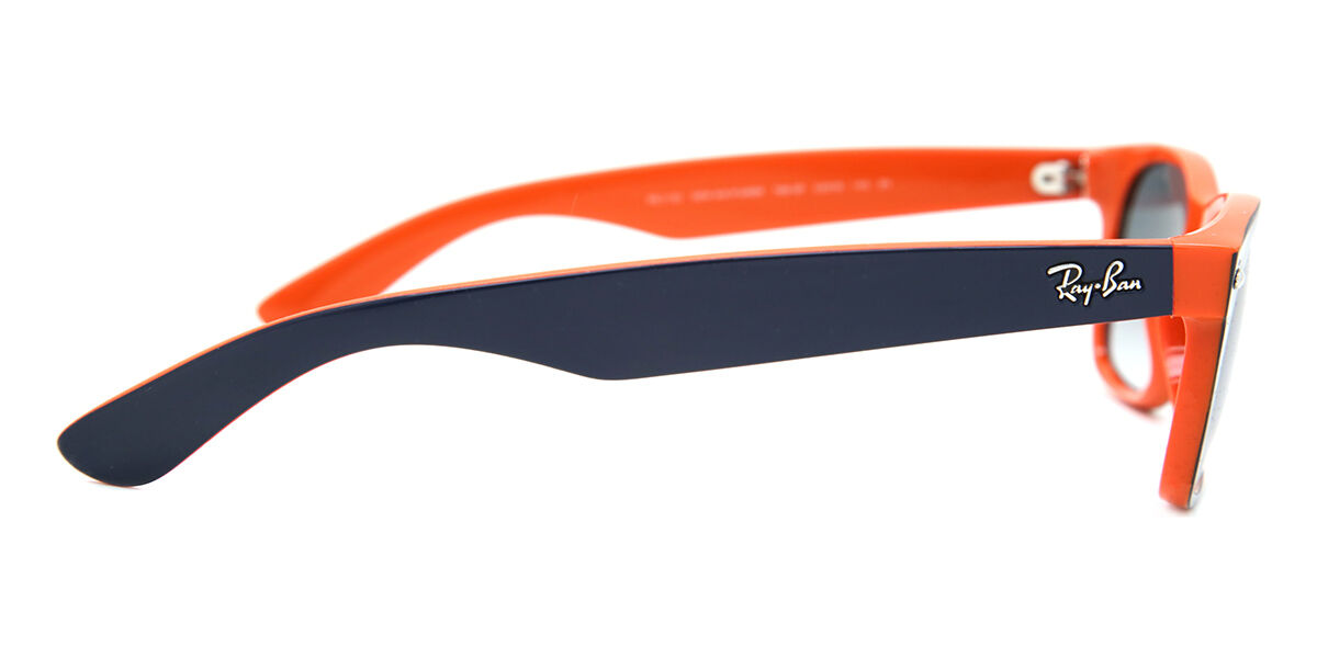 Ray-Ban RB2132 New Wayfarer Color Mix 789/3F スクエア Blue Orange