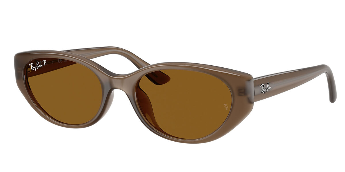 Ray-Ban キャットアイサングラス ダークブラウン Ray-Ban ブラウン キャットアイ サングラス - メルカリ