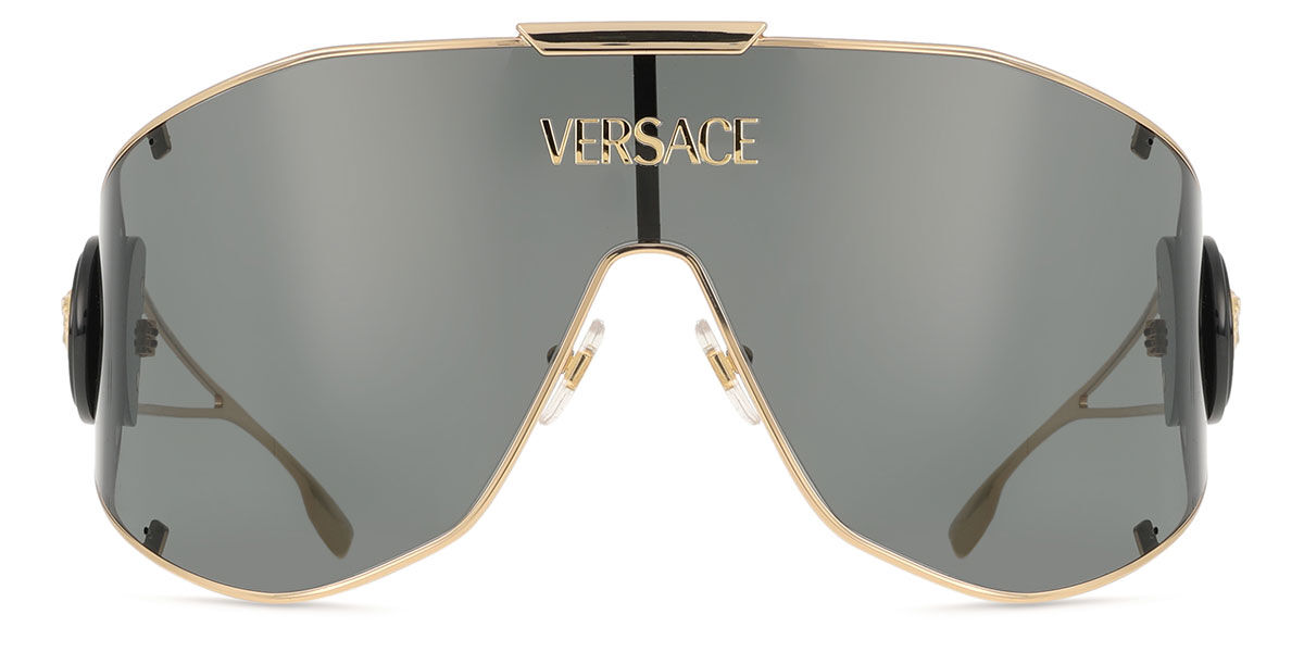 VERSACE（ヴェルサーチ）サングラス Versace VE2268 100287 シングルレンズ ゴルド サングラス