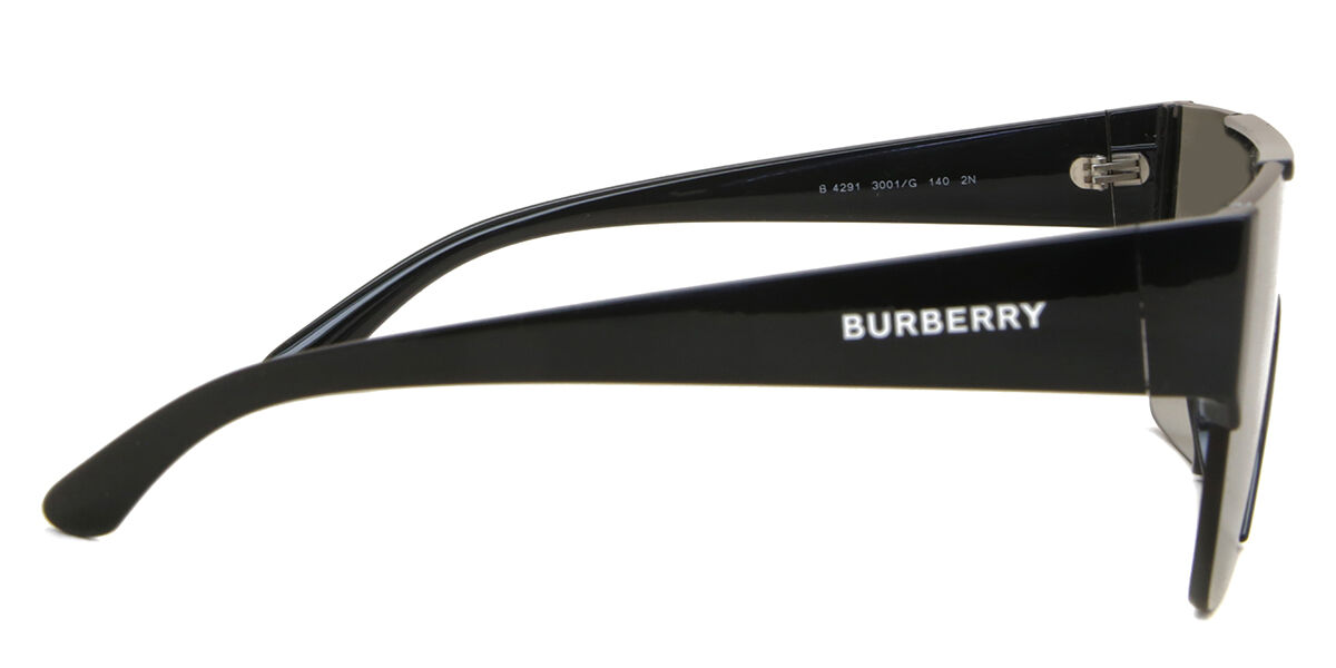 Burberry BE4291 3001/G シングルレンズ ブラック サングラス
