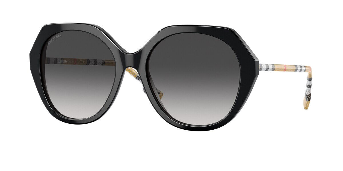 Burberry BE4375F VANESSA Asian Fit 401713 幾何学形 Dark Tortoise