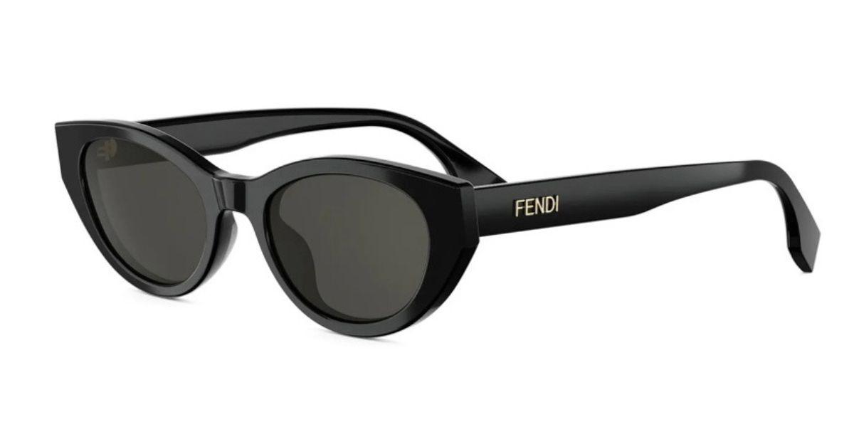 t*3様 FENDI キャッツアイ　サングラス　黒　セレブ愛用 フェンディ Cat-eye サングラス｜100%UVカット・送料無料