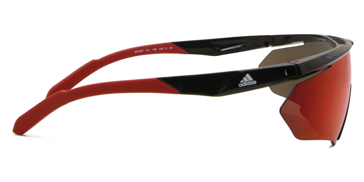 SP0027 01L シングルレンズ Black Gloss サングラス | SmartBuyGlasses