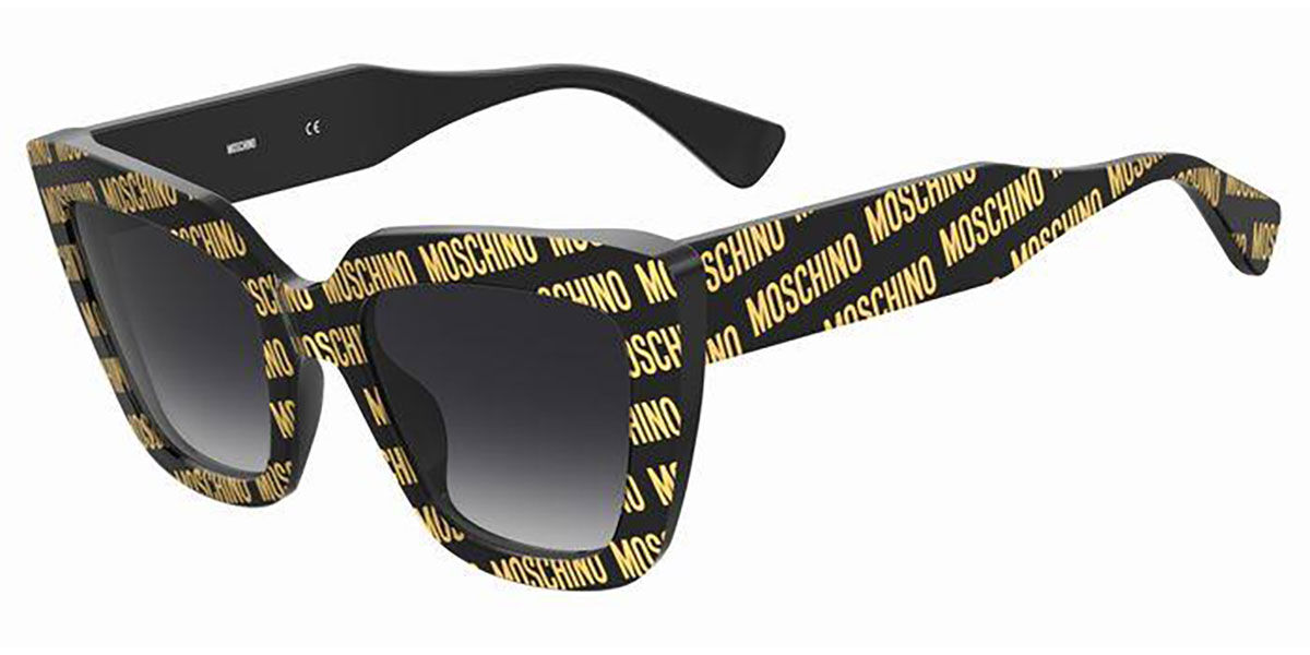 Moschino MOS148/S 7RM/9O ウェリントン Patterned Black サングラス