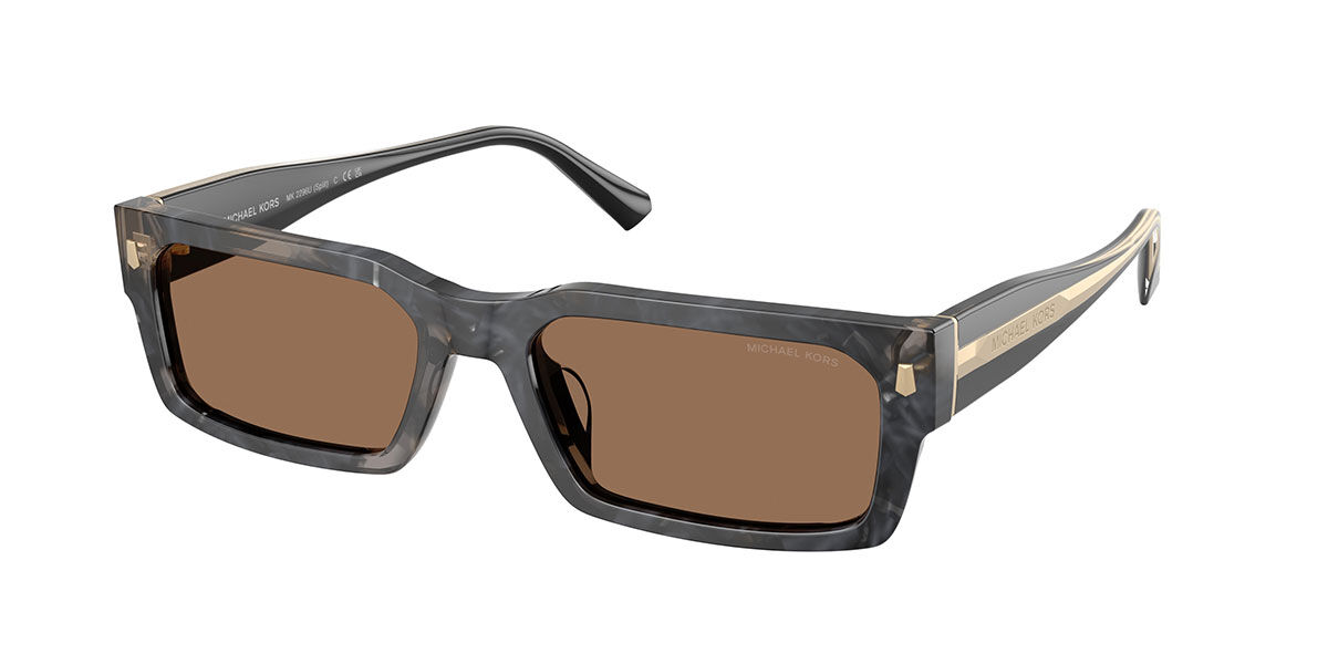 サングラス Michael Kors MK2296U SPLIT 394573 スクエア Black Camo Tortoise