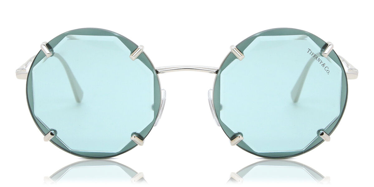Tiffany & Co. TF3091 6001D9 ラウンド シルバー サングラス