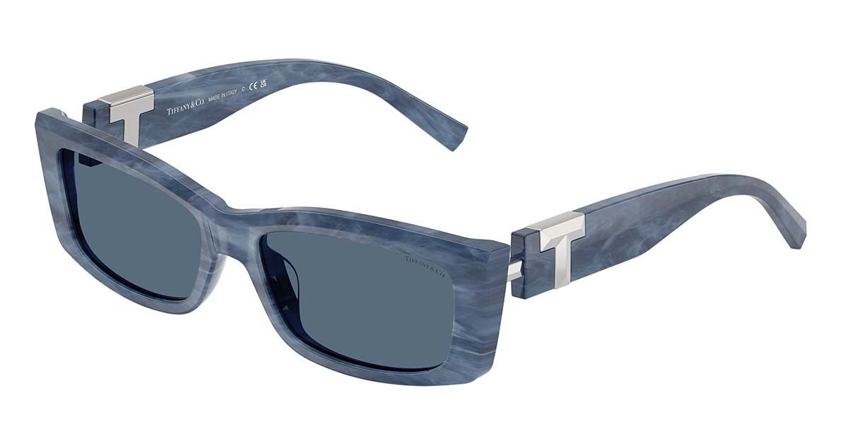 Tiffany & Co. TF4240U 843280 スクエア Striped Tanzanite Blue