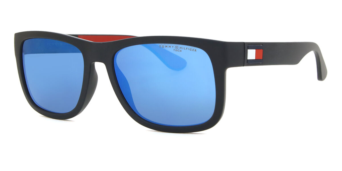 Tommy Hilfiger TH 1556/S FLL/ZS スクエア Matte Blue サングラス