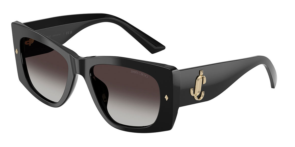 Jimmy Choo JC5038BU 506487 ウェリントン Striped Cranberry Red