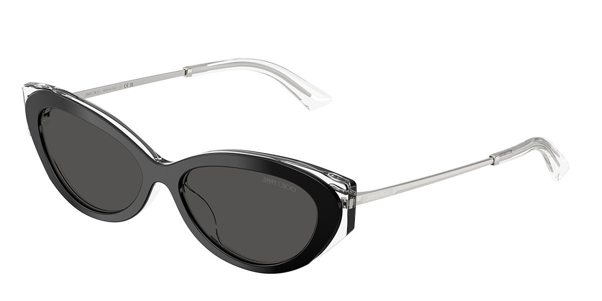Jimmy Choo JC5038BU 506487 ウェリントン Striped Cranberry Red