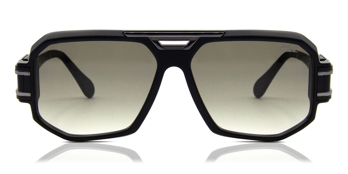 Cazal 675 002 Pilot ブラック サングラス | SmartBuyGlasses 日本