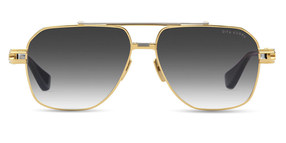 Dita Kudru DTS436-A-01 Pilot Yellow Gold サングラス