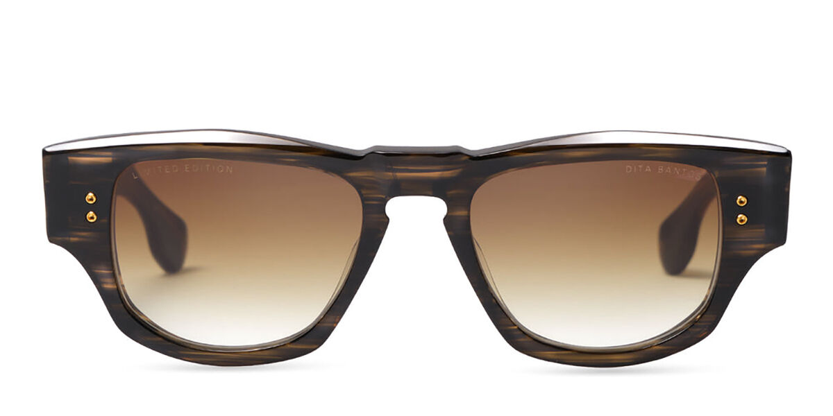 DITA ブラウンレンズ スクエアサングラス Dita スクエア サングラス｜100%UVカット・送料無料｜SmartBuyGlasses