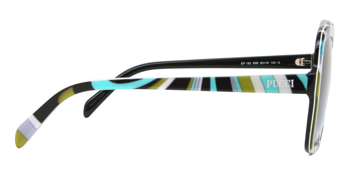 Emilio Pucci EP0192 89B ティアドロップ Pattern Blue サングラス
