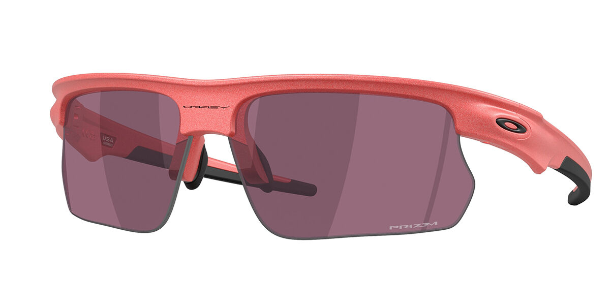 OAKLEY ブラックフレーム ピンクレンズ サングラス 袋付き Oakley（オークリー）ピンク サングラス | SmartBuyGlasses JP
