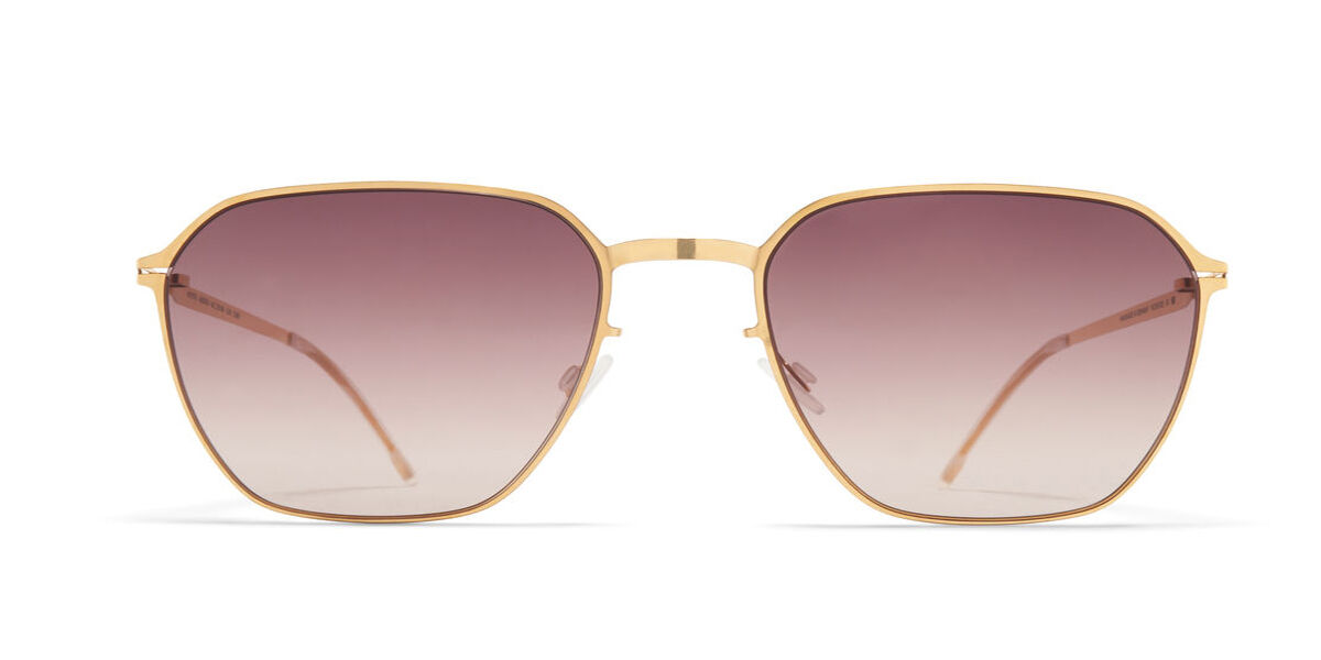 Mykita Anders 013 スクエア Glossy Gold サングラス