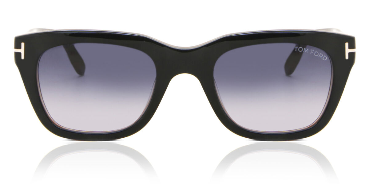 Tom Ford FT0237 SNOWDON 05B スクエア ブラック サングラス