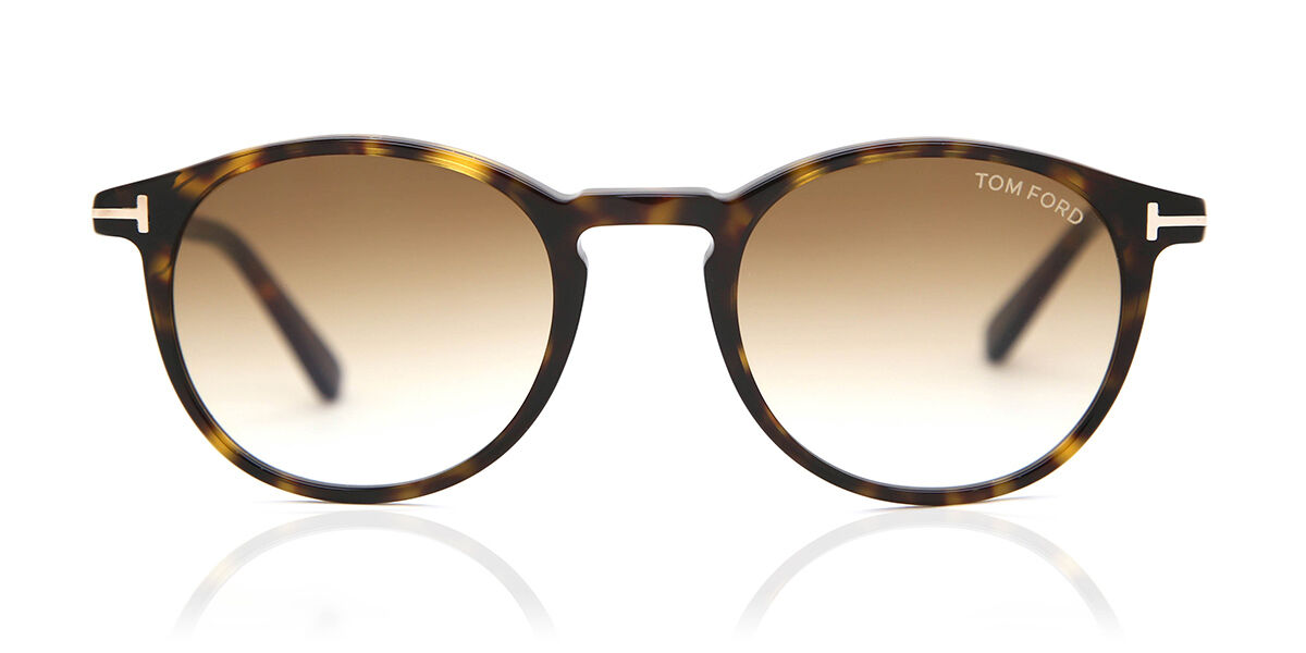 Tom Ford FT0539 ANDREA-02 52F ラウンド べっこう サングラス