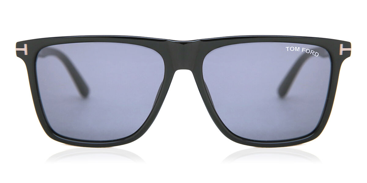 Tom Ford FT0832-N FLETCHER 01A スクエア Shiny Black サングラス Tom Ford FT0832-N FLETCHER 01A スクエア Shiny Black サングラス