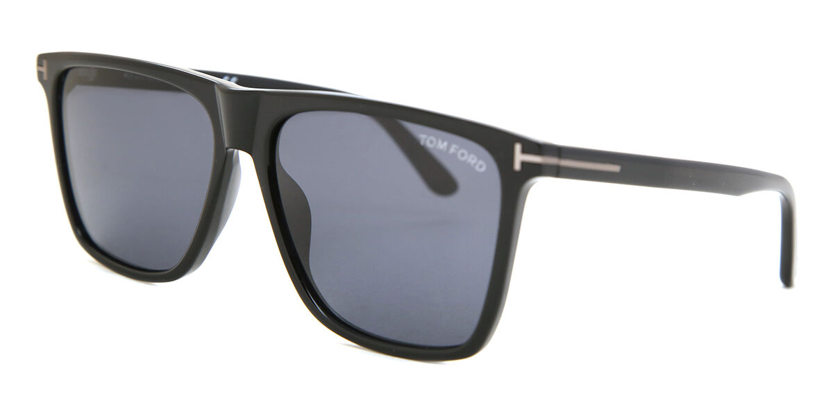 Tom Ford FT0832-N FLETCHER 01A スクエア Shiny Black サングラス