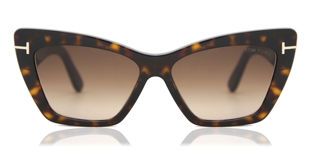 TOMFORDのブラックの キャットアイ サングラス トムフォード (Tom Ford) Cat-eye サングラス | 正規品保障