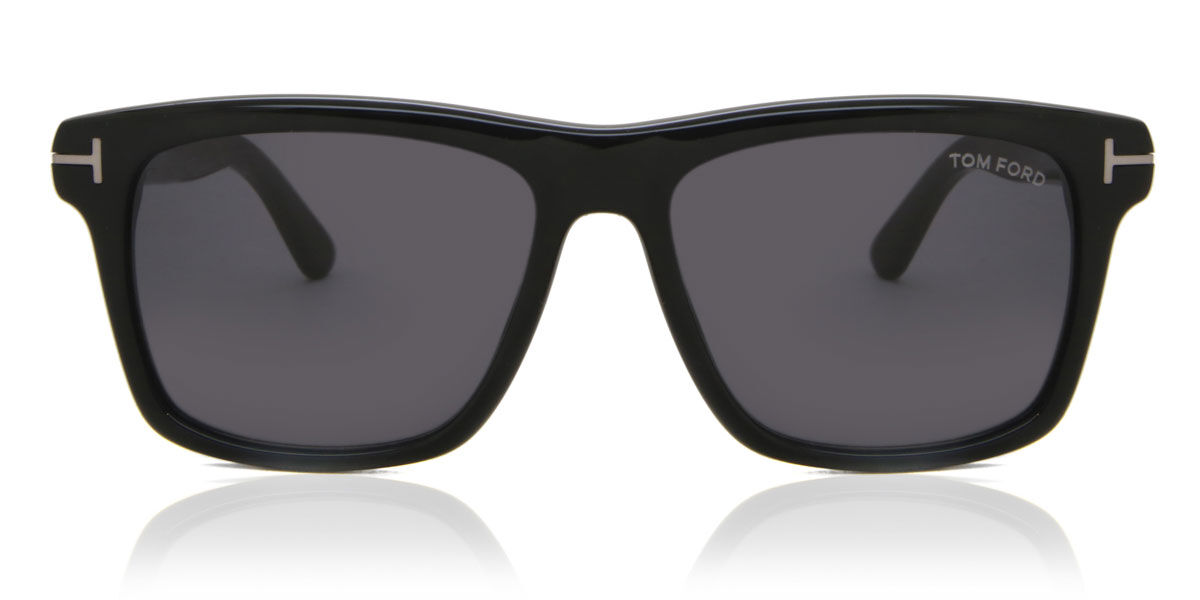 Tom Ford FT0906-N BUCKLEY-02 01A スクエア ブラック サングラス
