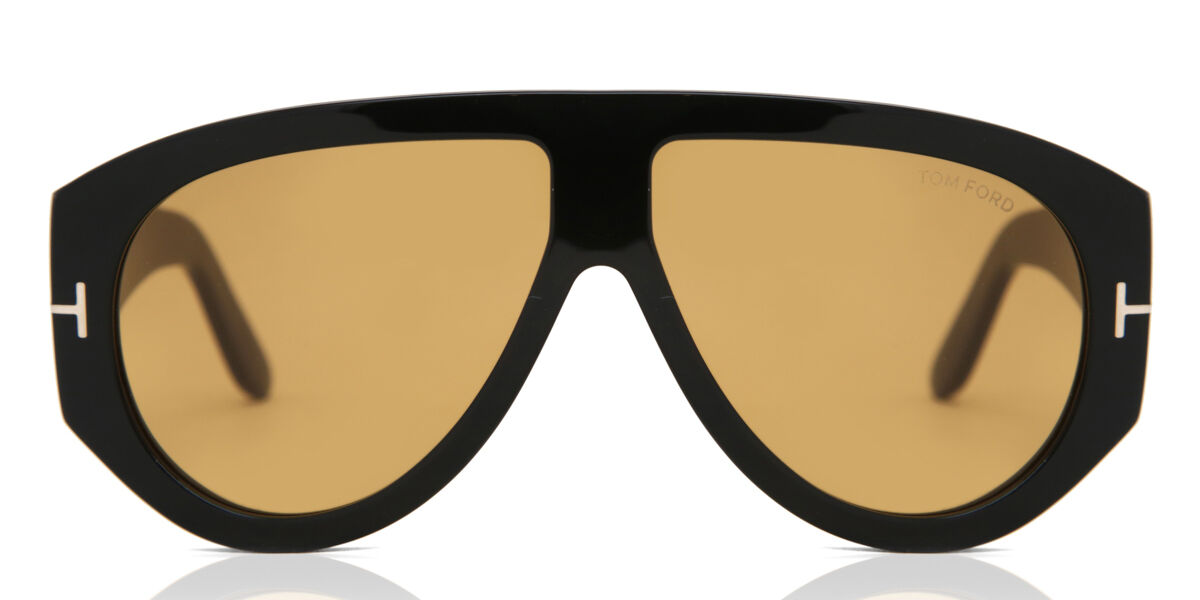 Tom Ford FT1044 BRONSON 01E Pilot Shiny Black サングラス