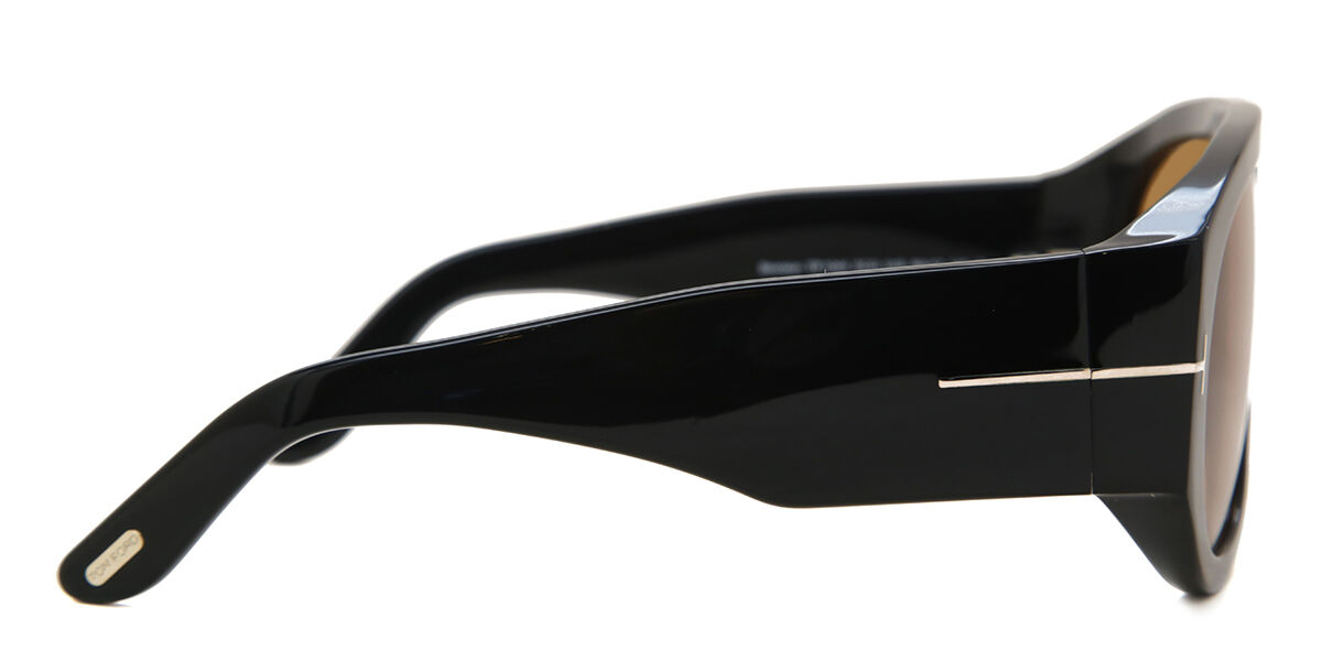 Tom Ford FT1044 BRONSON 01E Pilot Shiny Black サングラス