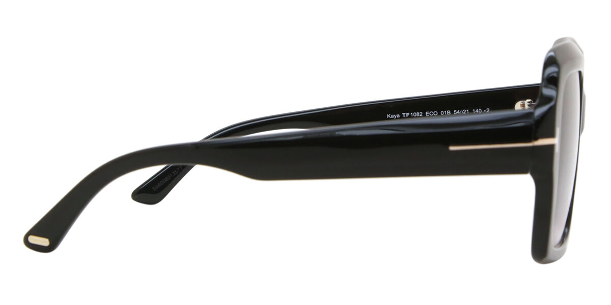 Tom Ford FT1082 KAYA 01B スクエア Shiny Black サングラス