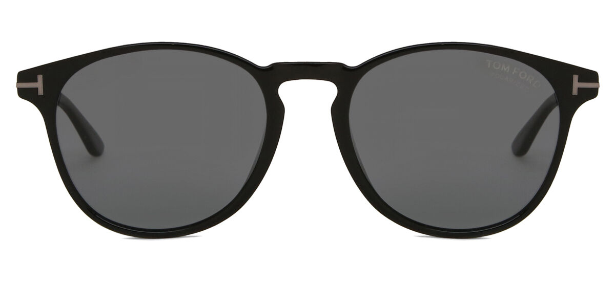 TOMFORD オーバル型サングラス ブラック　グレー　トムフォード トムフォード (Tom Ford) オーバル サングラス | 正規品保障