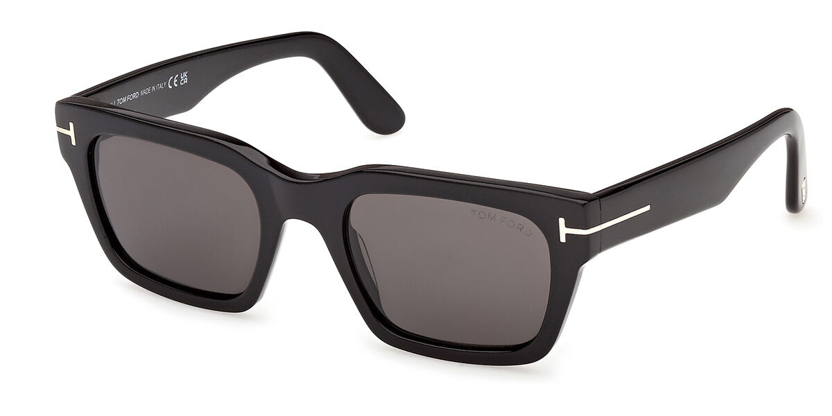 Tom Ford FT0884 FALCONER-02 01B Pilot Shiny Black サングラス