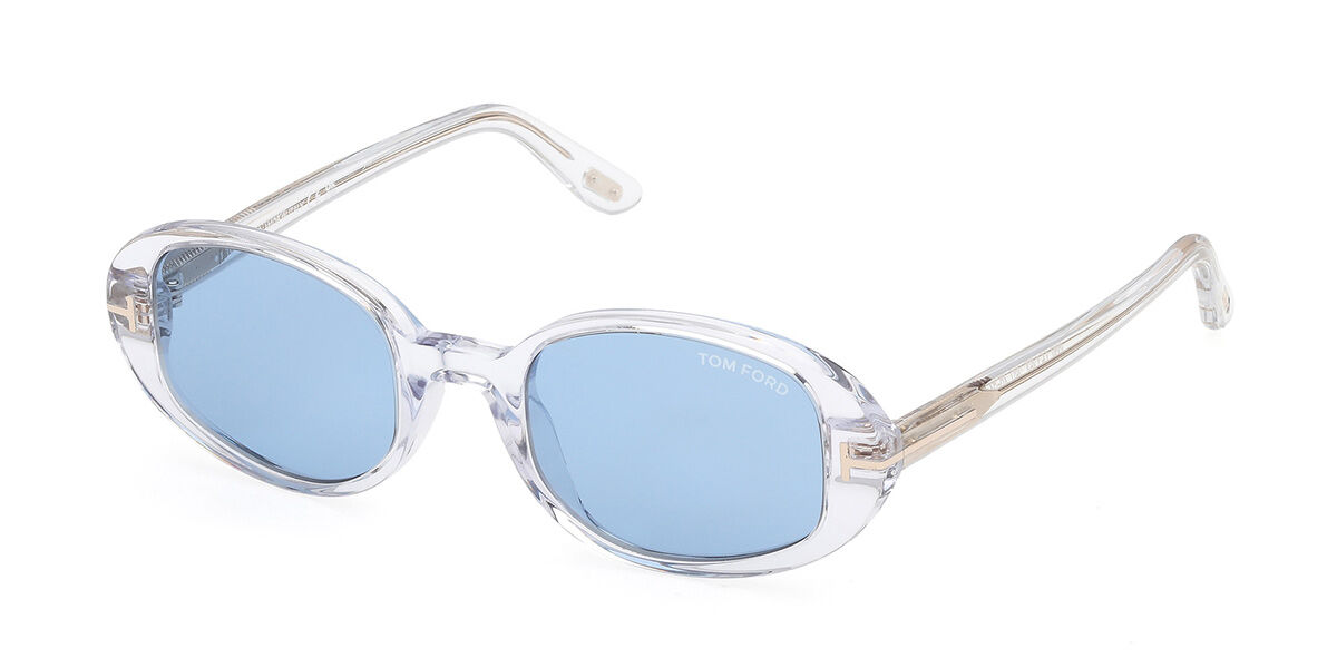 Tom Ford FT1364 IGGY 26V オーバル クリア サングラス