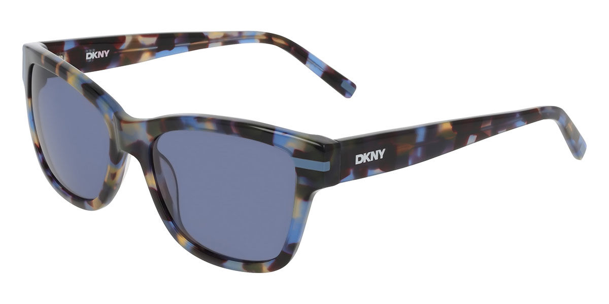 DKNY ダナキャランニューヨーク オーバル サングラス メガネ ネイビー DKNY ディーケーエヌワイ ダナキャラン オーバル柄 サングラス
