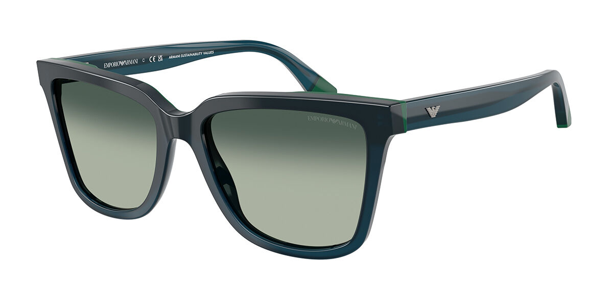 Emporio Armani ブルー サングラス｜100%UVカット・送料無料