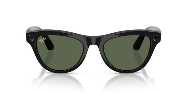 Ray-Ban Meta RW4010 Skyler 601/71 ウェリントン ブラック サングラス 