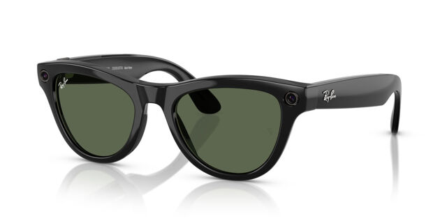 Ray-Ban Meta RW4010 Skyler 601/71 ウェリントン ブラック サングラス 