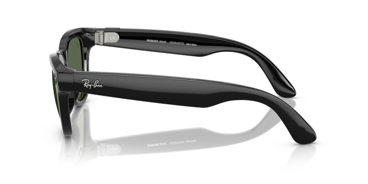 Ray-Ban Meta RW4010 Skyler 601/71 ウェリントン ブラック サングラス