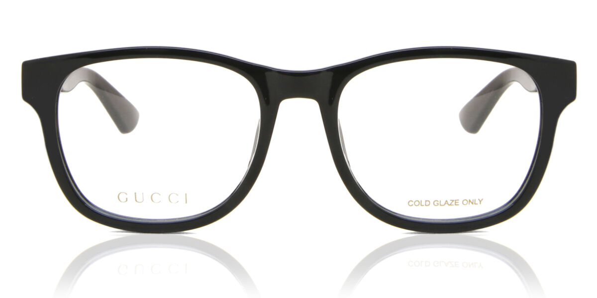 Gucci GG1344O 001 スクエア ブラック 眼鏡 | SmartBuyGlasses 日本