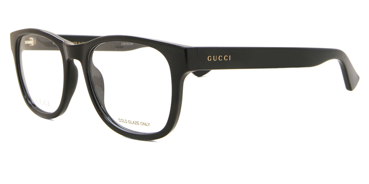 GUCCI メガネフレーム サングラスGG1344O 001 ブラック Gucci GG1344O 001 スクエア ブラック 眼鏡 | SmartBuyGlasses 日本