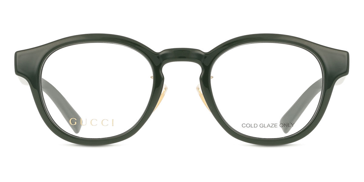Gucci GG1988OK Asian Fit 003 オーバル グリーン 眼鏡