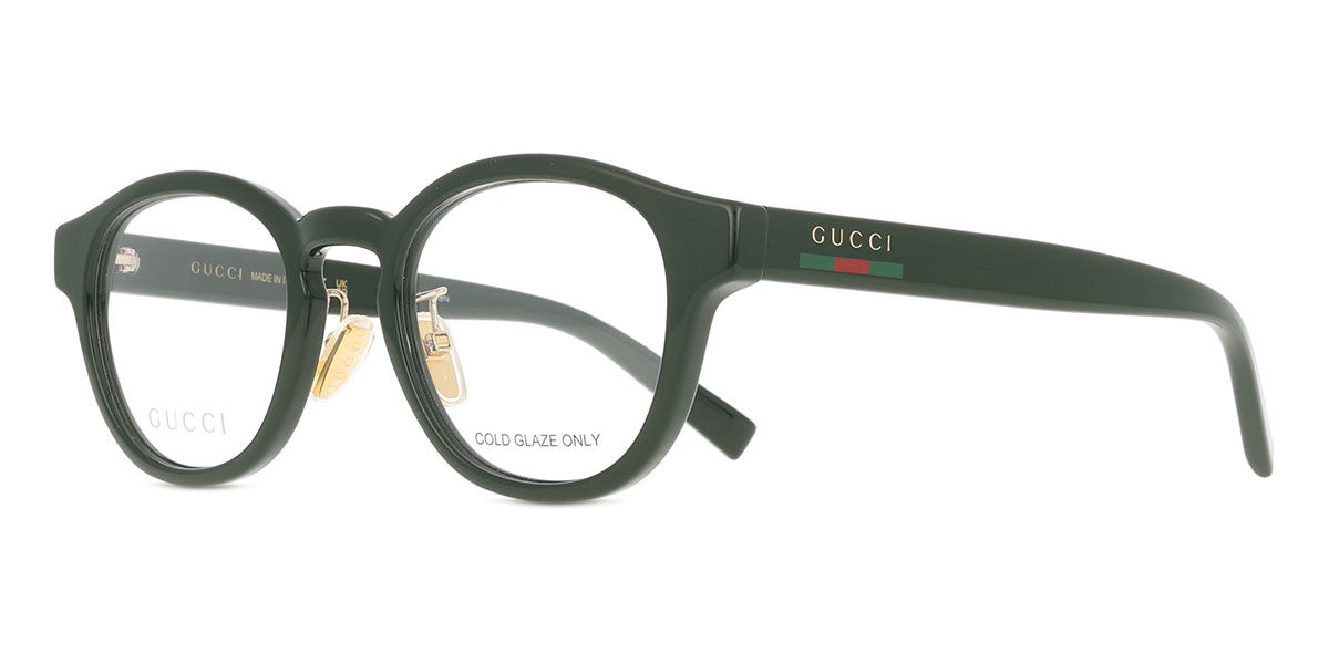 Gucci GG1988OK Asian Fit 003 オーバル グリーン 眼鏡