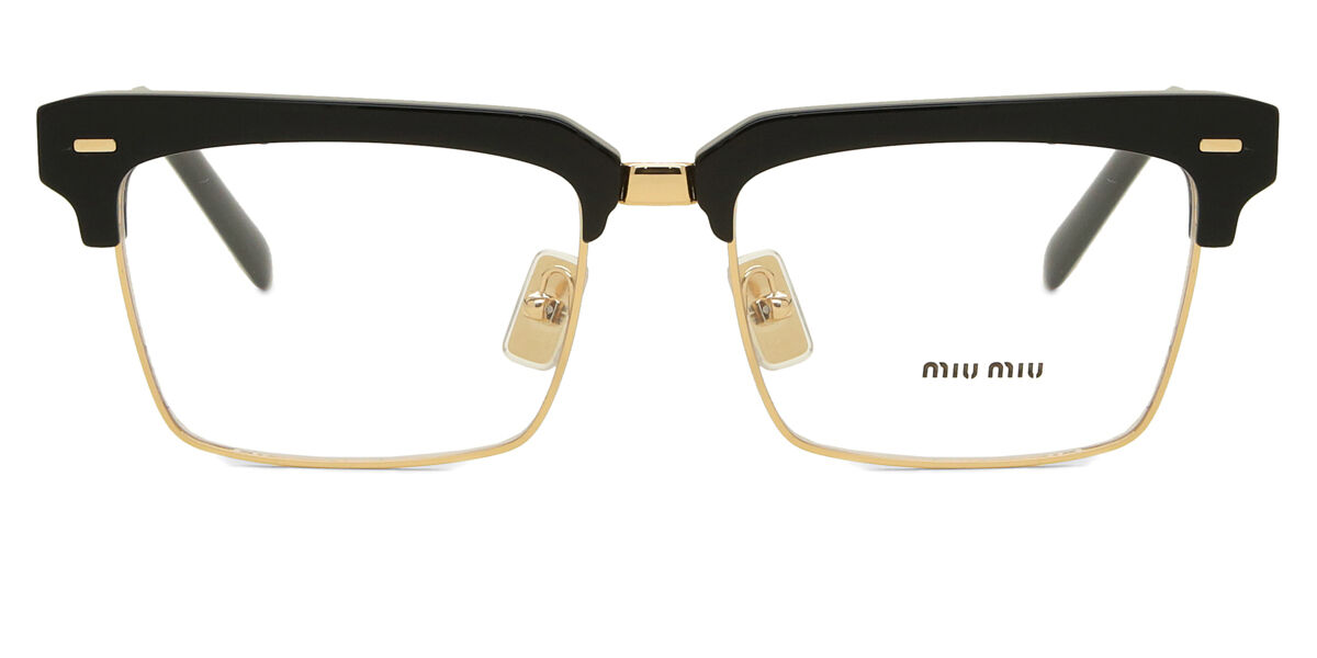 miumiu メガネ セール】【miumiu/ミュウミュウ】スクエア メガネ MU08XVF 16K1O1