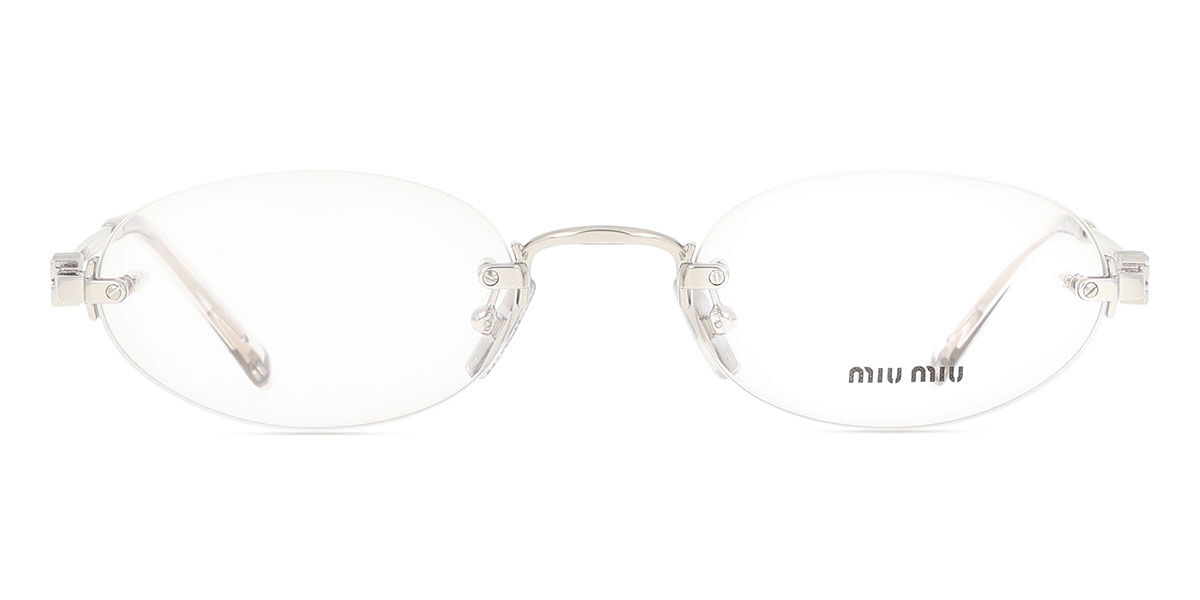 MIUMIU リムレス アイウェア new🎀miumiu🪞 見た瞬間ときめいたの、初のリムレスメガネ♡ そして