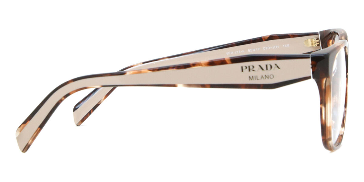 Prada PR 17ZVF Asian Fit 07R1O1 Caramel Tortoise 眼鏡